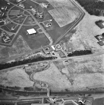 Oblique aerial view.