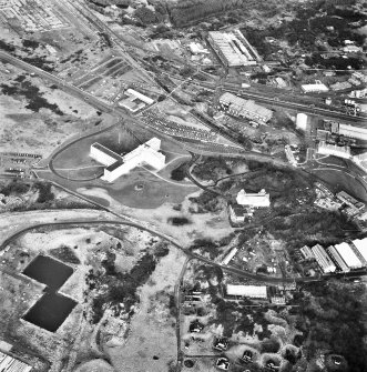 Oblique aerial view.