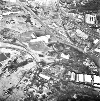 Oblique aerial view.