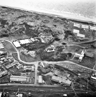Oblique aerial view.