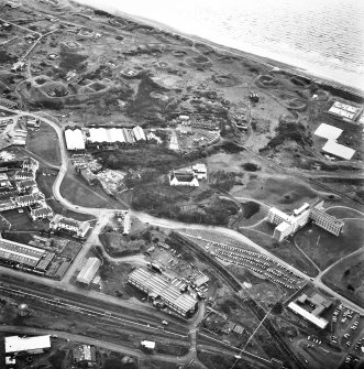 Oblique aerial view.
