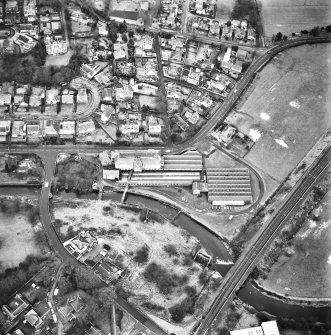 Oblique aerial view.