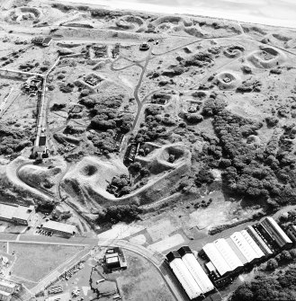 Oblique aerial view of the Nobel's explosive works, taken from the NNE.