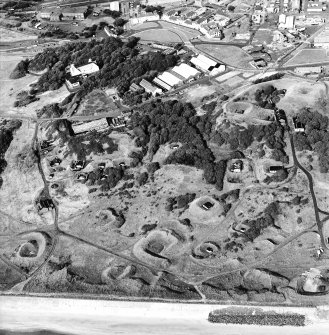 Oblique aerial view of the Nobel's explosive works, taken from the SW.