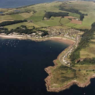 General oblique aerial view of the town of Millport, taken from the SSE.