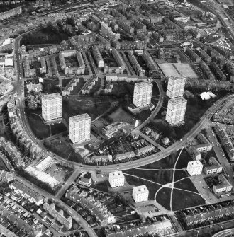 Glasgow, Broomhill, general.
General aerial view showing Broomhill development in centre.