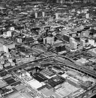 Glasgow, City Centre.
General aerial view.