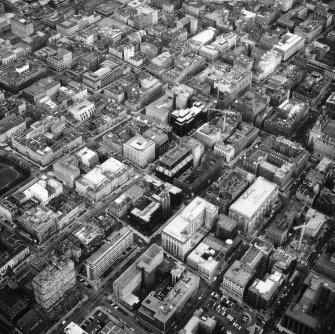 Glasgow, City Centre.
General aerial view.