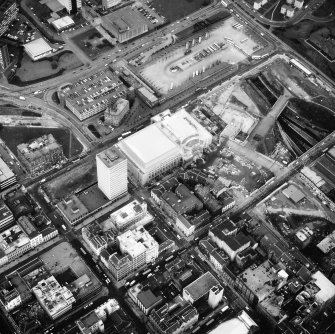 Glasgow, City Centre.
General aerial view.