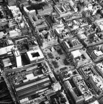 Glasgow, City Centre.
General aerial view.