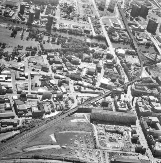 Glasgow, City Centre.
General aerial view.