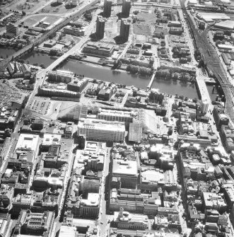 Glasgow, City Centre.
General aerial view.