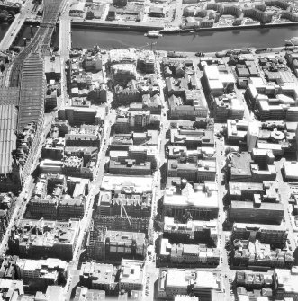 Glasgow, City Centre.
General aerial view.