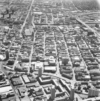 Glasgow, City Centre.
General aerial view.