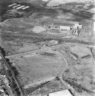 Oblique aerial view