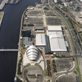 Aerial view of the SECC