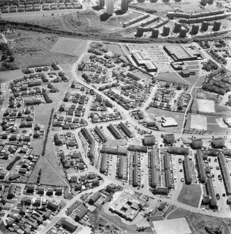 Glasgow, Maryhill.
General oblique aerial view.