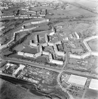 Oblique aerial view.