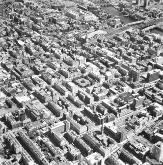 Oblique aerial view.