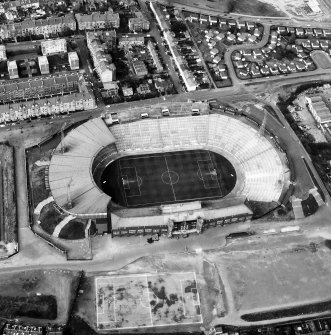 Glasgow, Mount Florida, Hampden Park Stadium.
General aerial view.