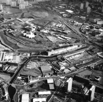 Oblique aerial view.