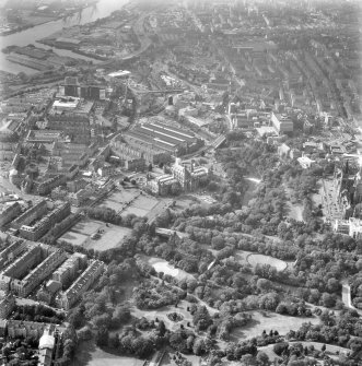 Oblique aerial view.