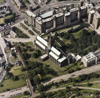 Oblique aerial view.