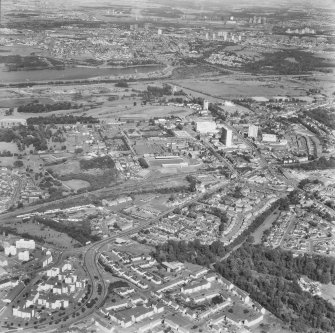 Oblique aerial view.