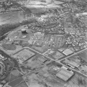 Oblique aerial view.