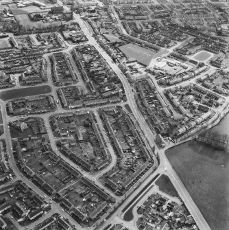 Oblique aerial view.