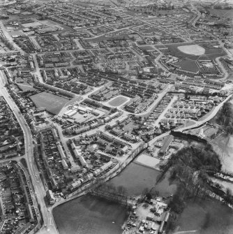 Oblique aerial view.