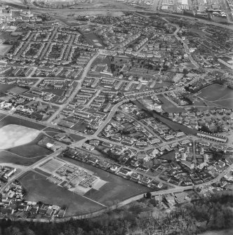 Oblique aerial view.