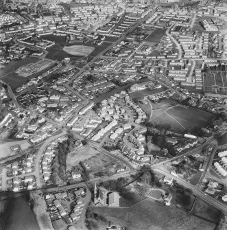 Oblique aerial view.