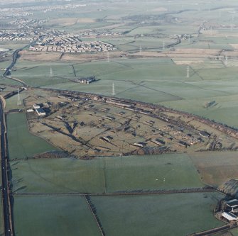 Bowhouse armament depot and factory, oblique aerial view, taken from the SSE.