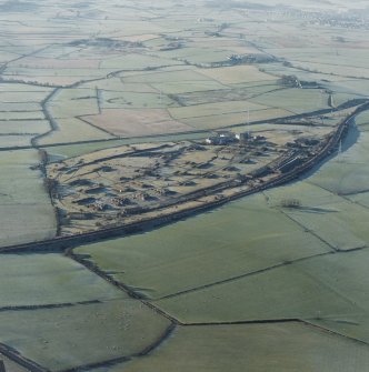 Bowhouse armament depot and factory, oblique aerial view, taken from the NNE.
