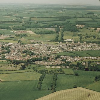 General aerial view of Galston, including Loudoun Castle, taken from the S.