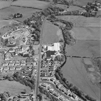 Aerial view of Greenbank Mill, taken from the WSW.