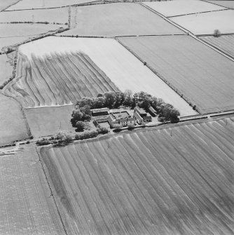 Aerial view of Shaw Farm, taken from the NNE.
