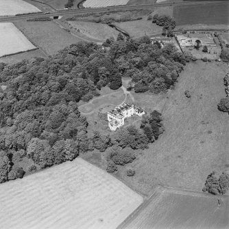 Aerial view of Craig House, taken from the SW.