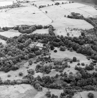 Formakin, oblique aerial view, taken from the WSW, centred on Formakin House.