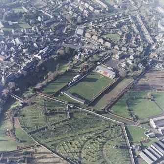 Oblique aerial view.