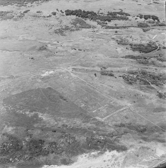 Oblique aerial view of the rifle range, taken from the SE.
