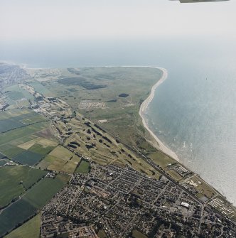 Oblique aerial view of the Military Training Area, taken from the NW.