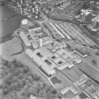 Oblique aerial view