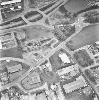 Oblique aerial view.