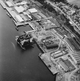 General oblique aerial view.