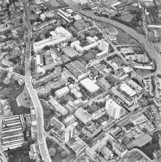 Oblique aerial view.