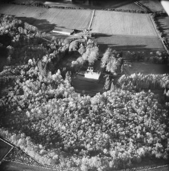 Ardblair Castle, Tower House
Oblique aerial view.
