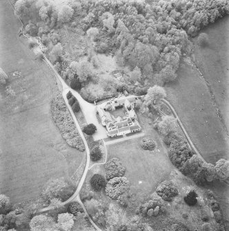 Blair Adam.
General oblique aerial view.