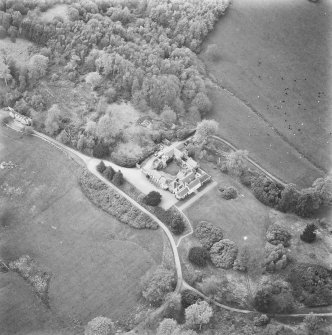 Blair Adam.
General oblique aerial view.